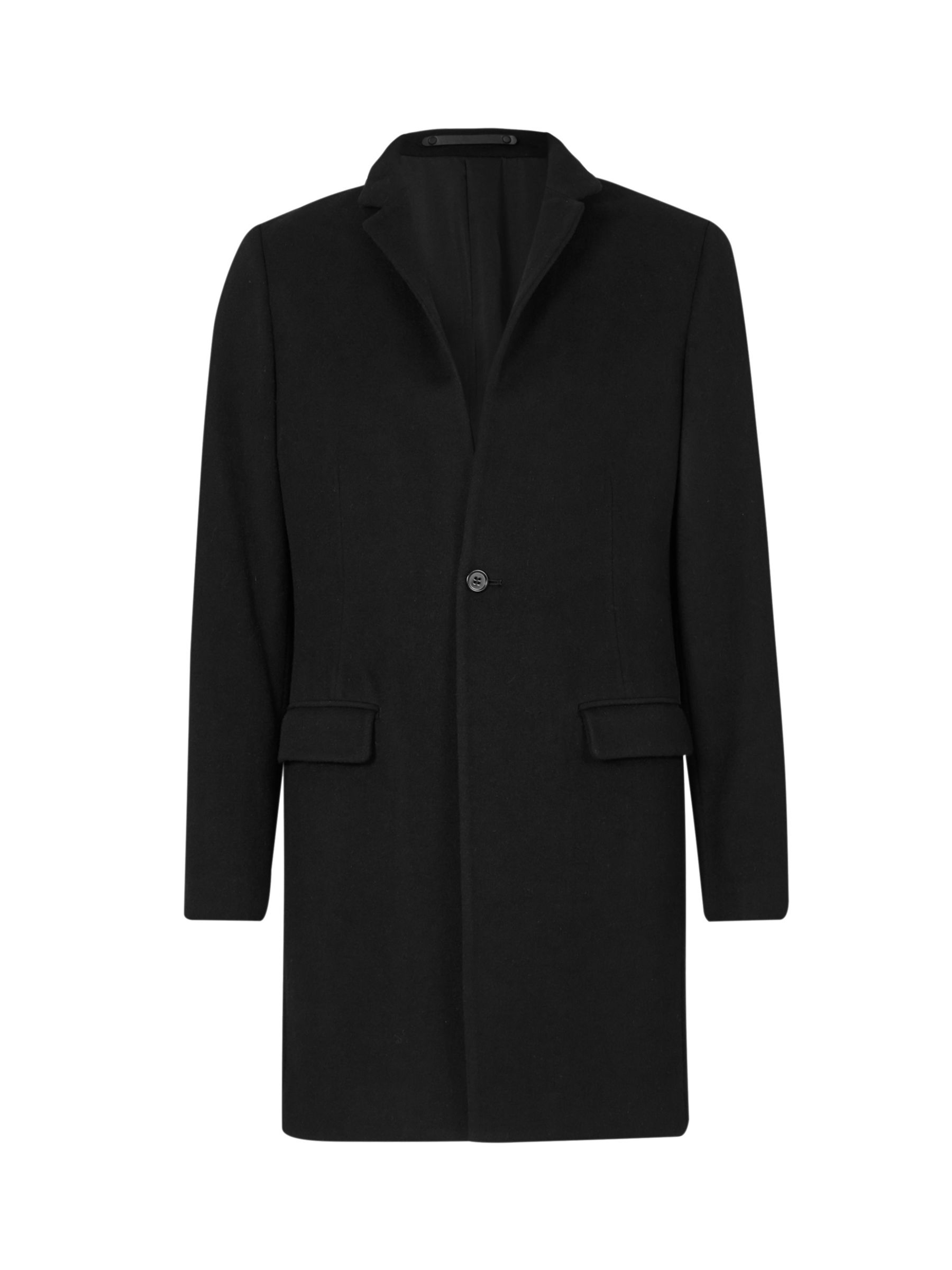 AllSaints Manor Classic Fit Coat, Black