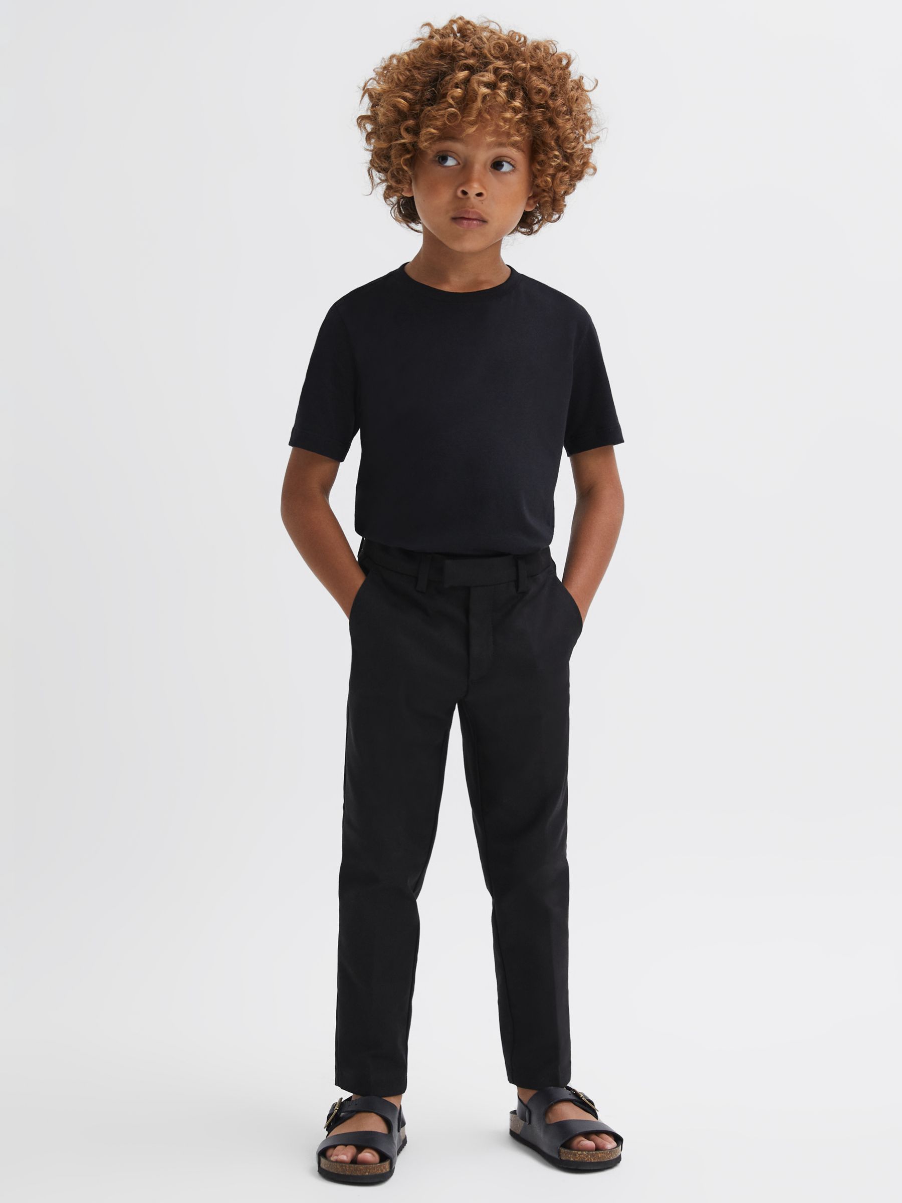 Buy Reiss Kids' Eastbury Slim Fit Chino Trousers Online at johnlewis.com