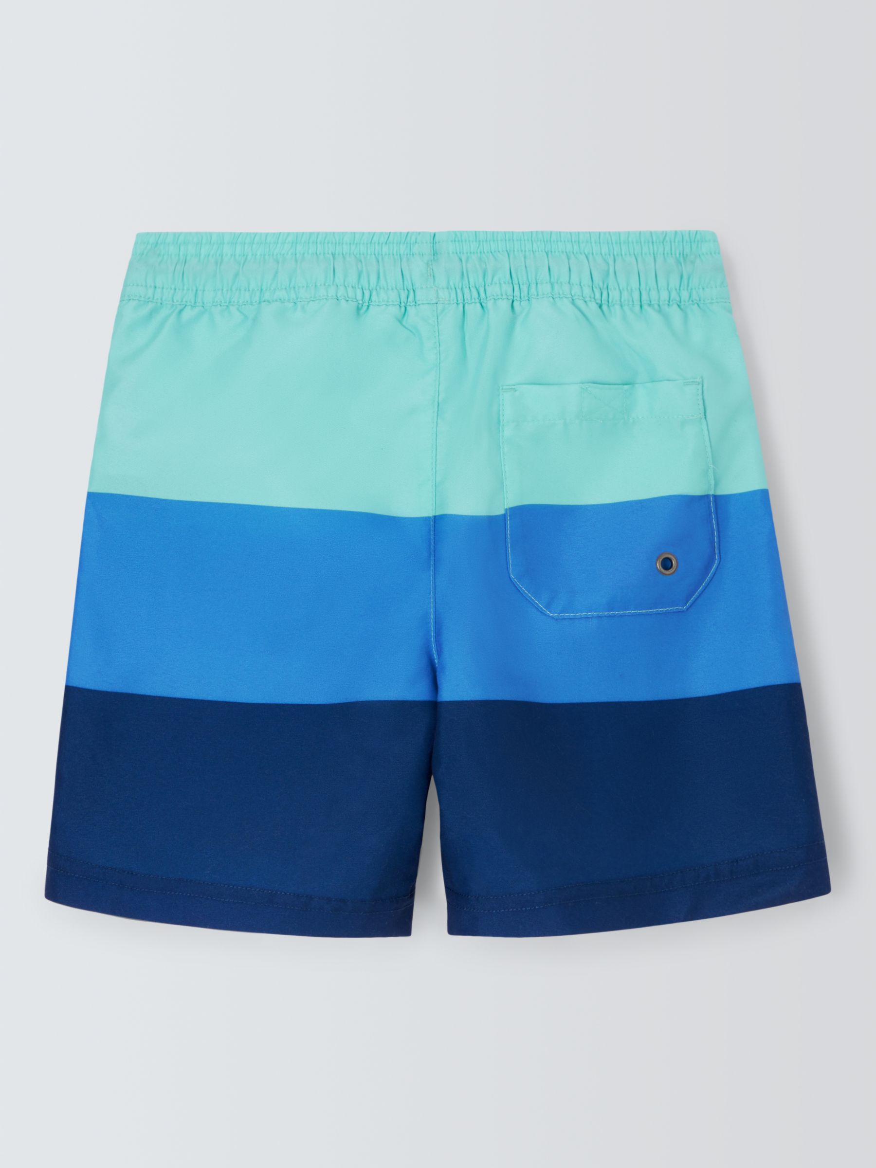Buy John Lewis Kids' Colour Block Swim Shorts, Blue/Multi Online at johnlewis.com