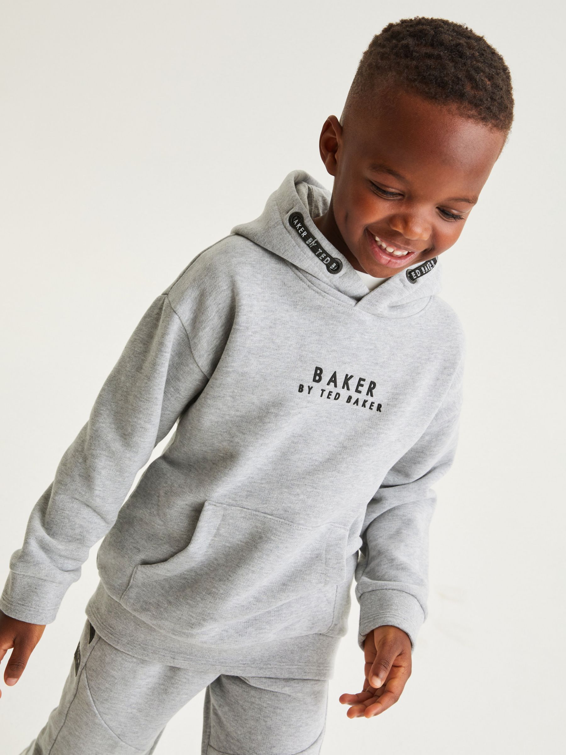 Ted Baker Kids Logo Hoodie Grey 4 years