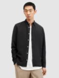 AllSaints Laguna Regular Fit Linen Blend Shirt