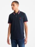 Timberland Short Sleeve Tipped Pique Polo Shirt