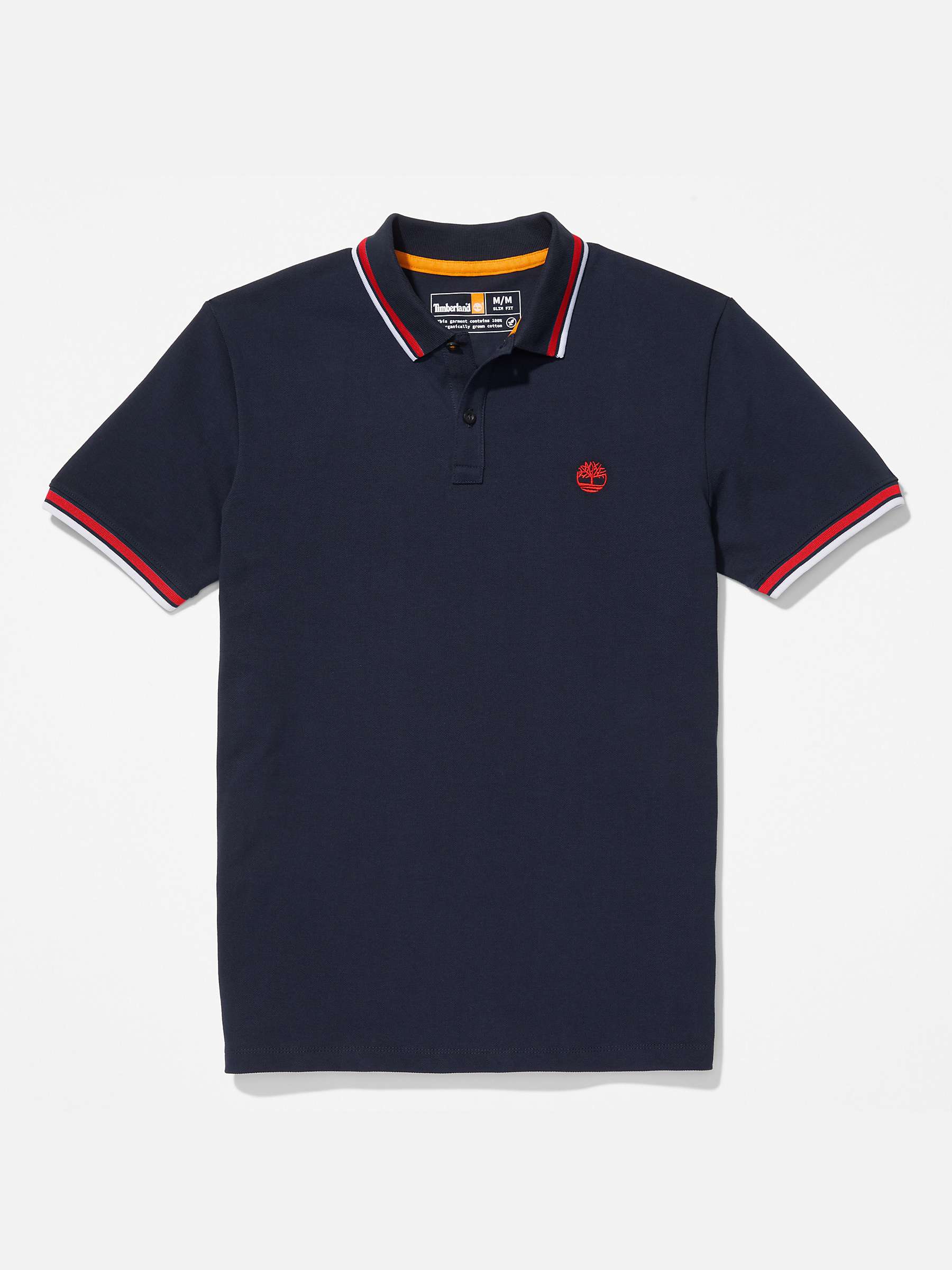Buy Timberland Short Sleeve Tipped Pique Polo Shirt Online at johnlewis.com