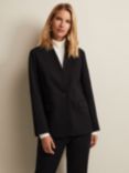 Phase Eight Devin Ponte Blazer, Black, Black