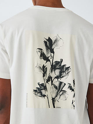 Kin Pocket Short Sleeve Graphic Cotton T-Shirt, Cloud Dancer