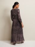 Phase Eight Petite Amily Sequin Maxi Dress, Rose Gold