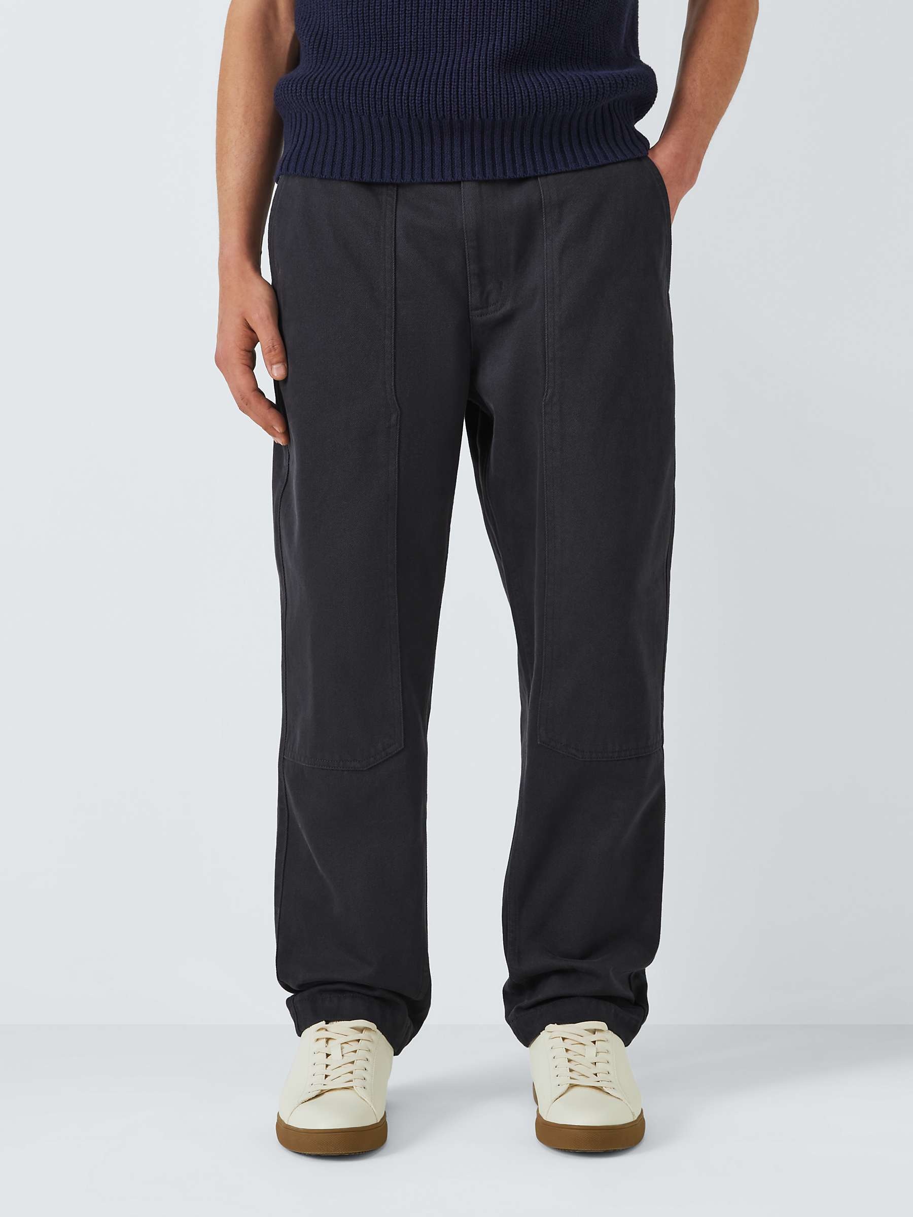 Buy ANYDAY Double Knee Trousers, Grey Online at johnlewis.com