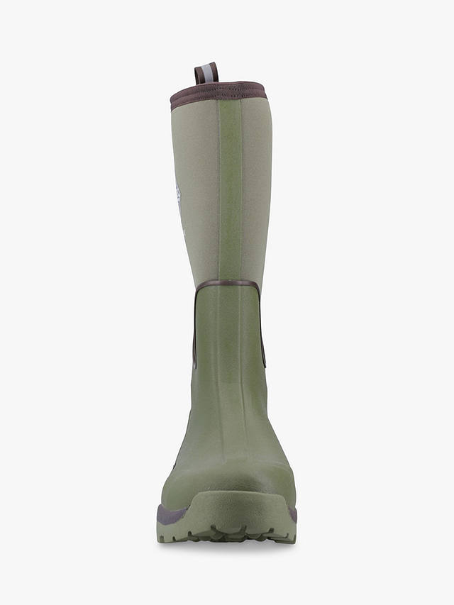 Muck Calder Tall Waterproof Wellington Boots, Olive