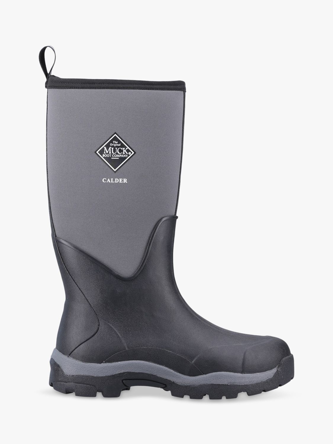 Muck Calder Tall Waterproof Wellington Boots, Black, 14