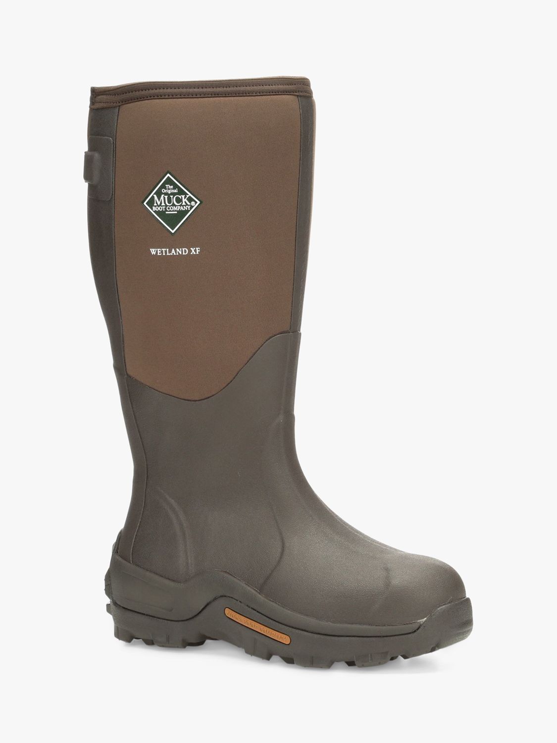 Muck Wetland XF Tall Wellington Boots, Brown at John Lewis & Partners