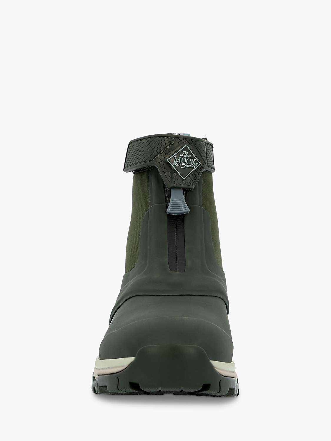 Buy Muck Apex Zip Up Wellington Ankle Boots, Moss Online at johnlewis.com