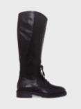 Hobbs Laurel Leather Knee Boots, Black