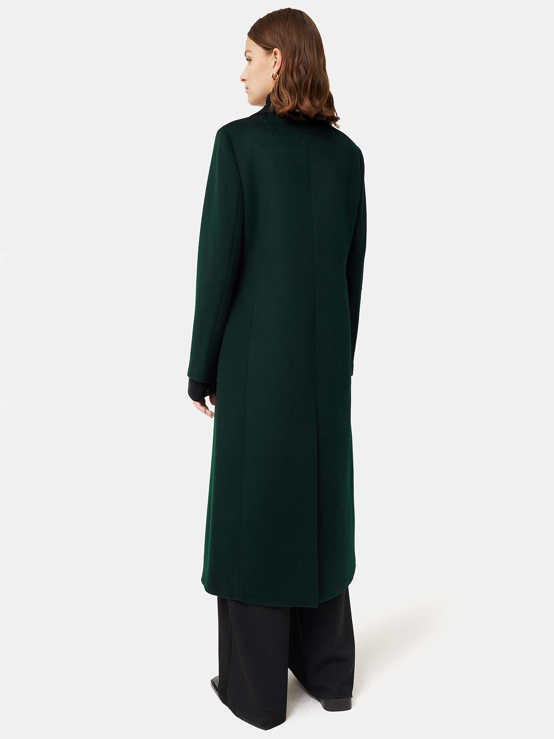 Buy Jigsaw Pure Brushed Wool Maxi City Coat Online at johnlewis.com