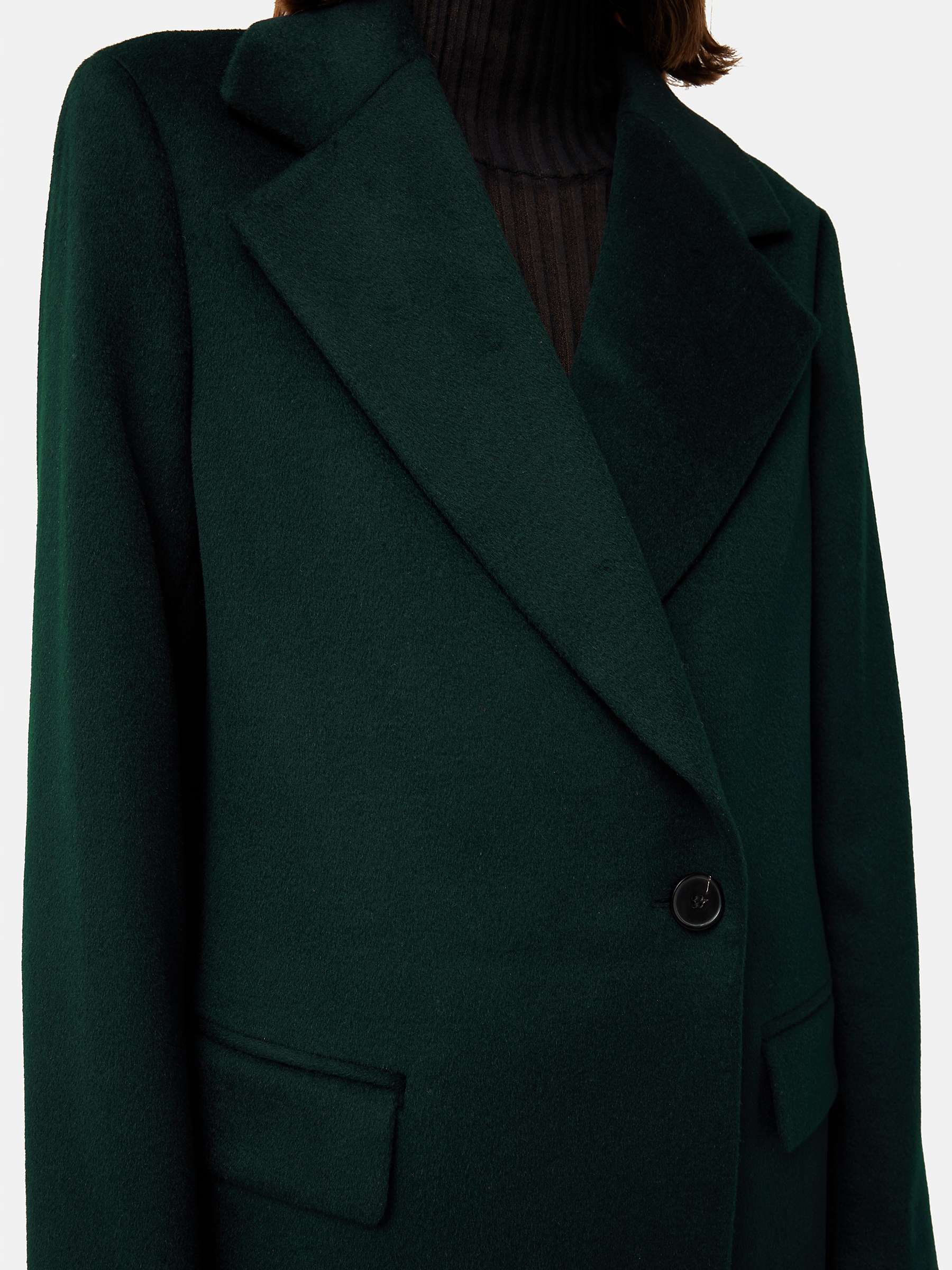 Buy Jigsaw Pure Brushed Wool Maxi City Coat Online at johnlewis.com