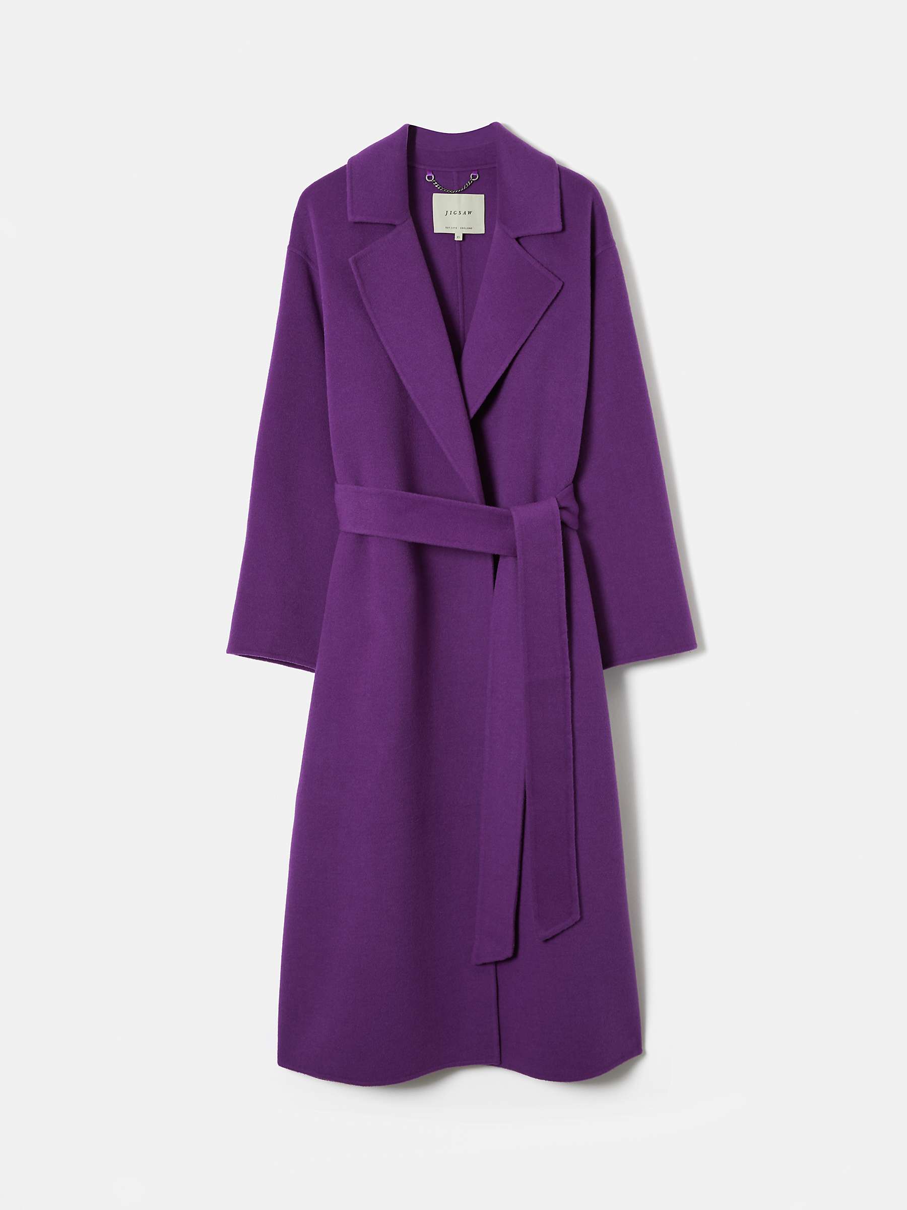 Buy Jigsaw Double Faced Wool Blend Wrap Coat Online at johnlewis.com