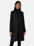 Jigsaw Relaxed Wool Tailored City Coat