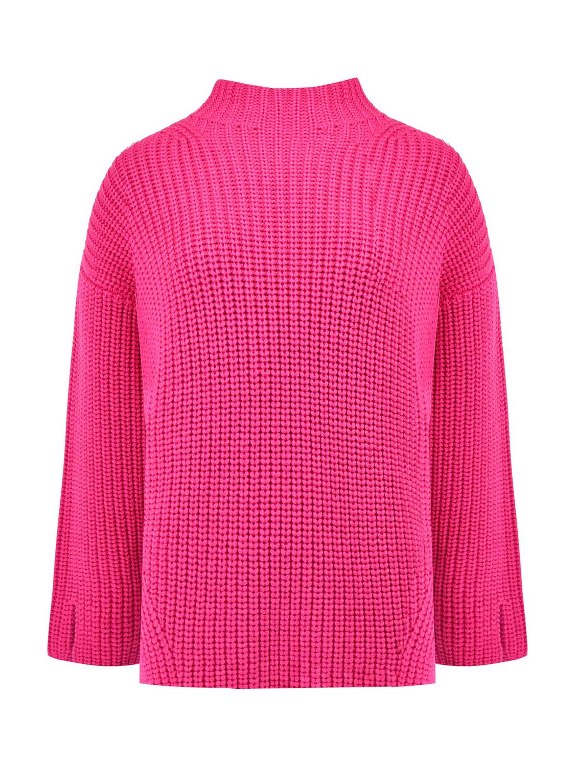 Pink Split Sleeve High Neck Jumper – Ro&Zo