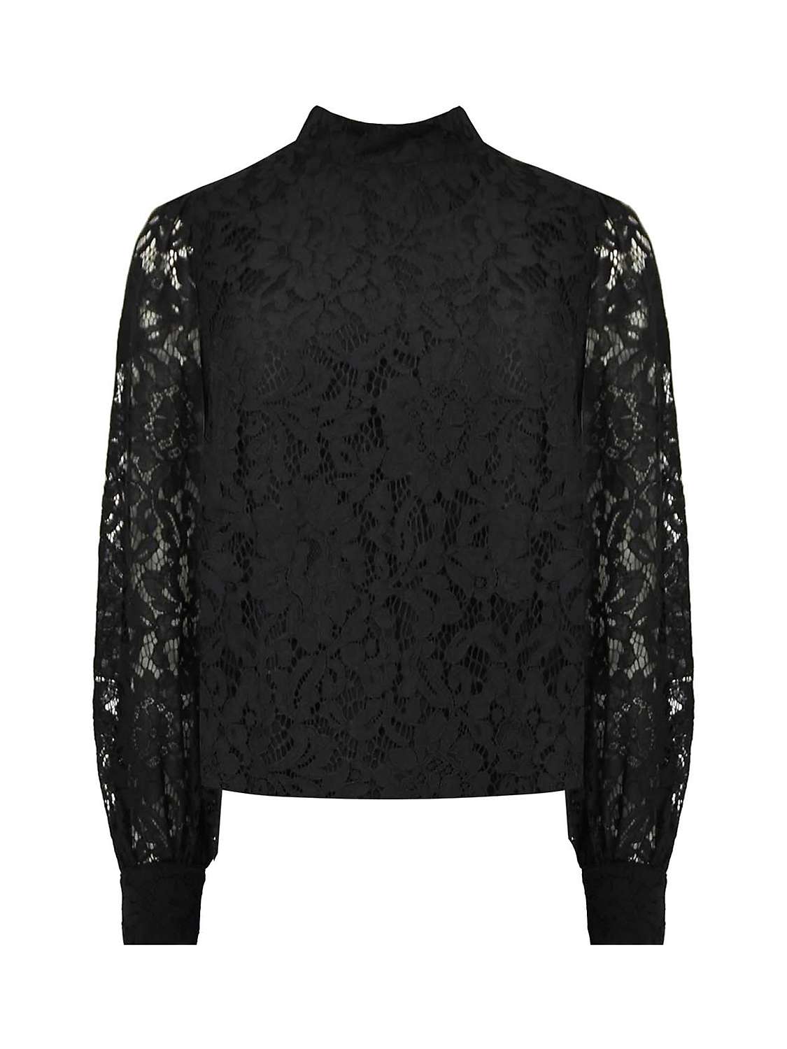 Buy Ro&Zo High Neck Lace Blouse Online at johnlewis.com