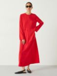 HUSH Taliah Maxi Dress, Deep Red, Deep Red