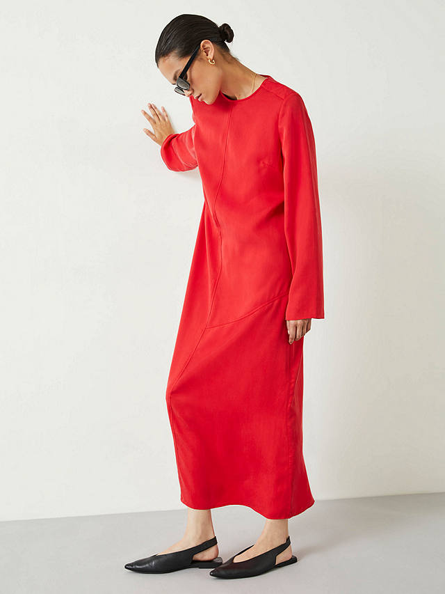 HUSH Taliah Maxi Dress, Deep Red