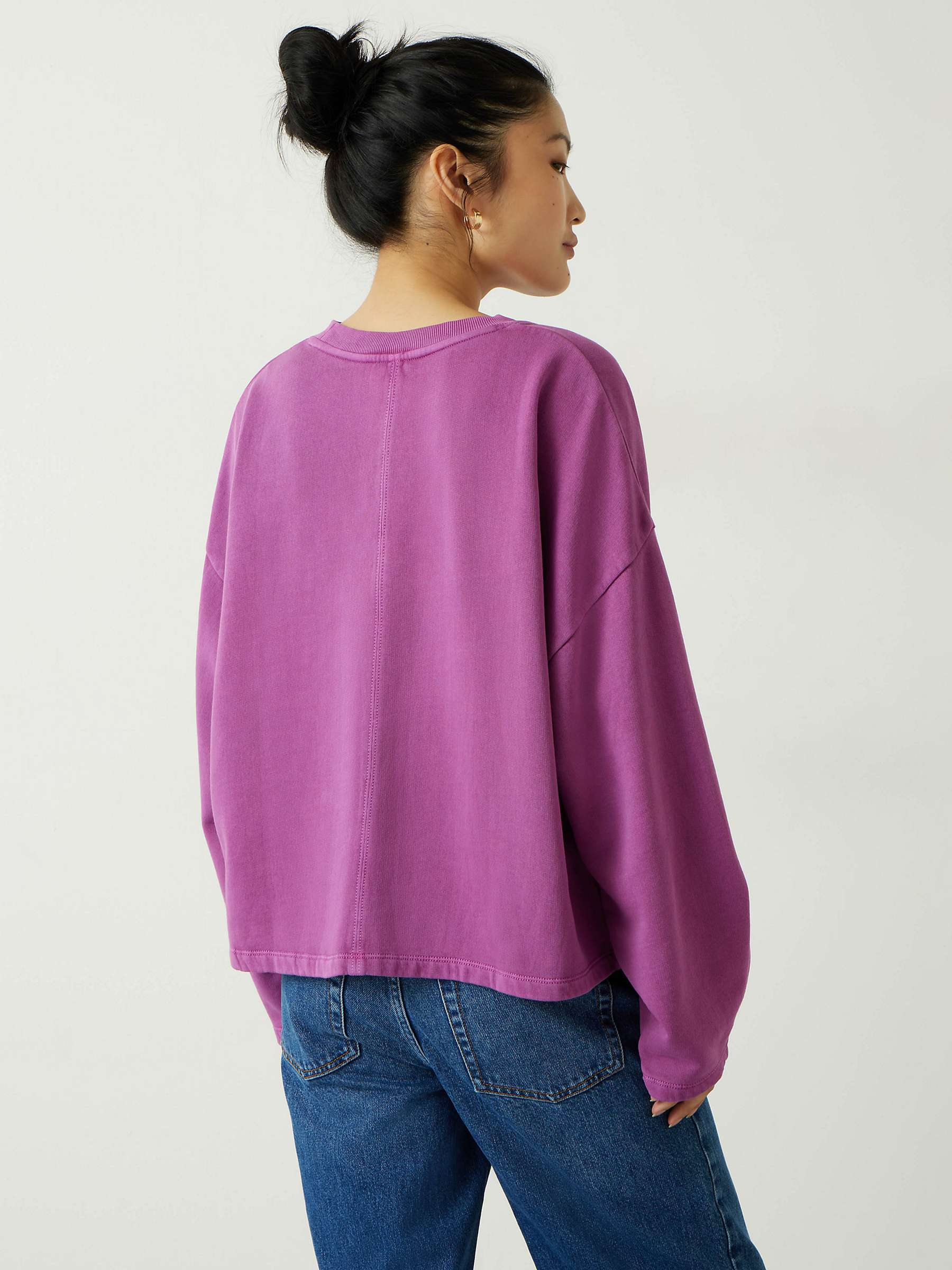 Buy HUSH Amara Seam Detail Sweatshirt Online at johnlewis.com