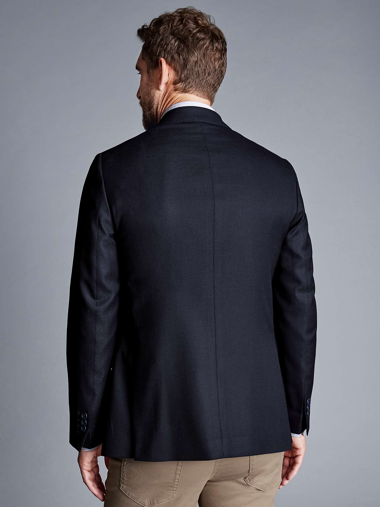 Buy Charles Tyrwhitt Luxury Italian Slim Fit Suit Jacket, Navy Online at johnlewis.com