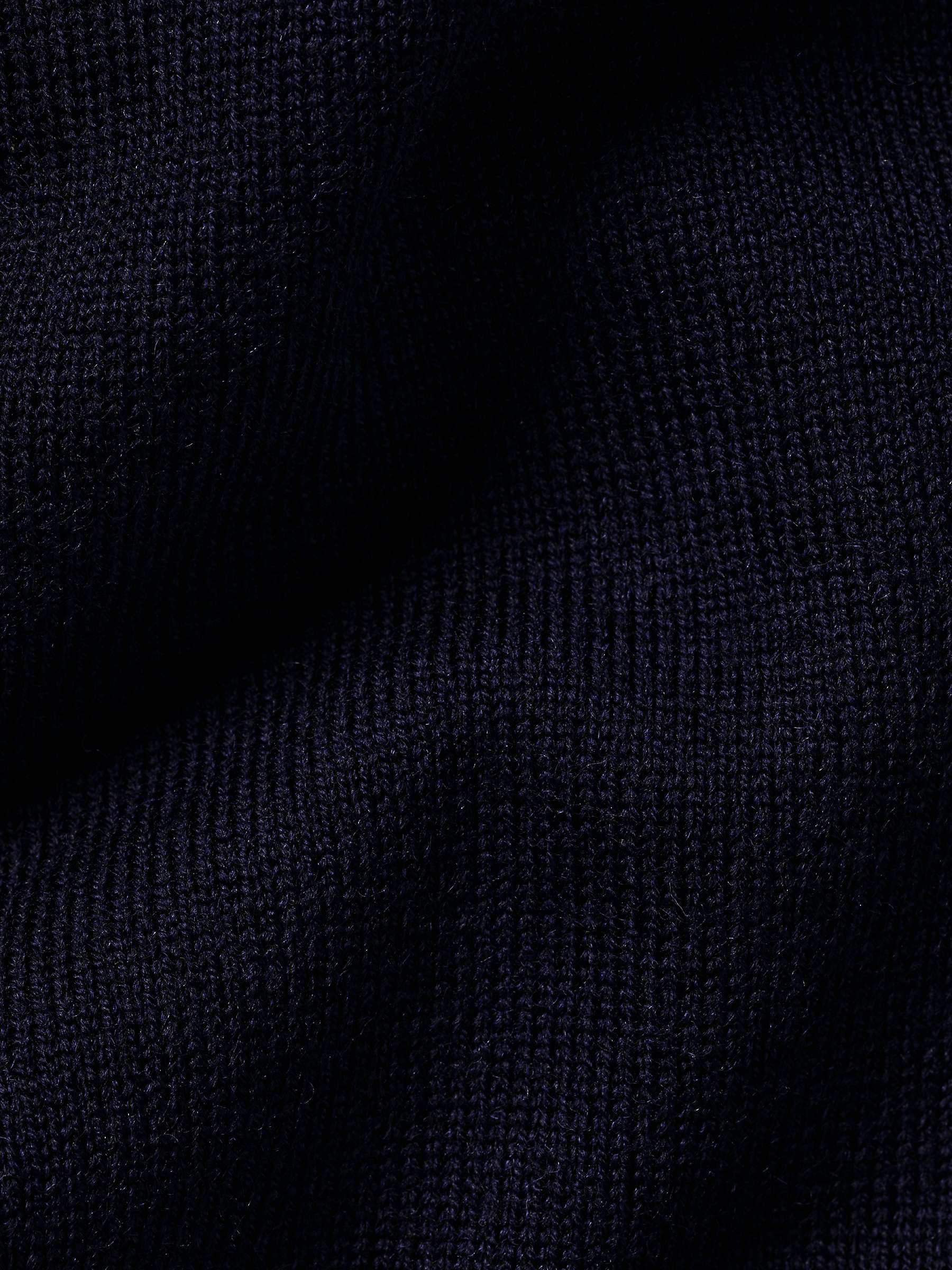 Buy Charles Tyrwhitt Brushed Merino Wool Sleeveless Cardigan, Navy Online at johnlewis.com