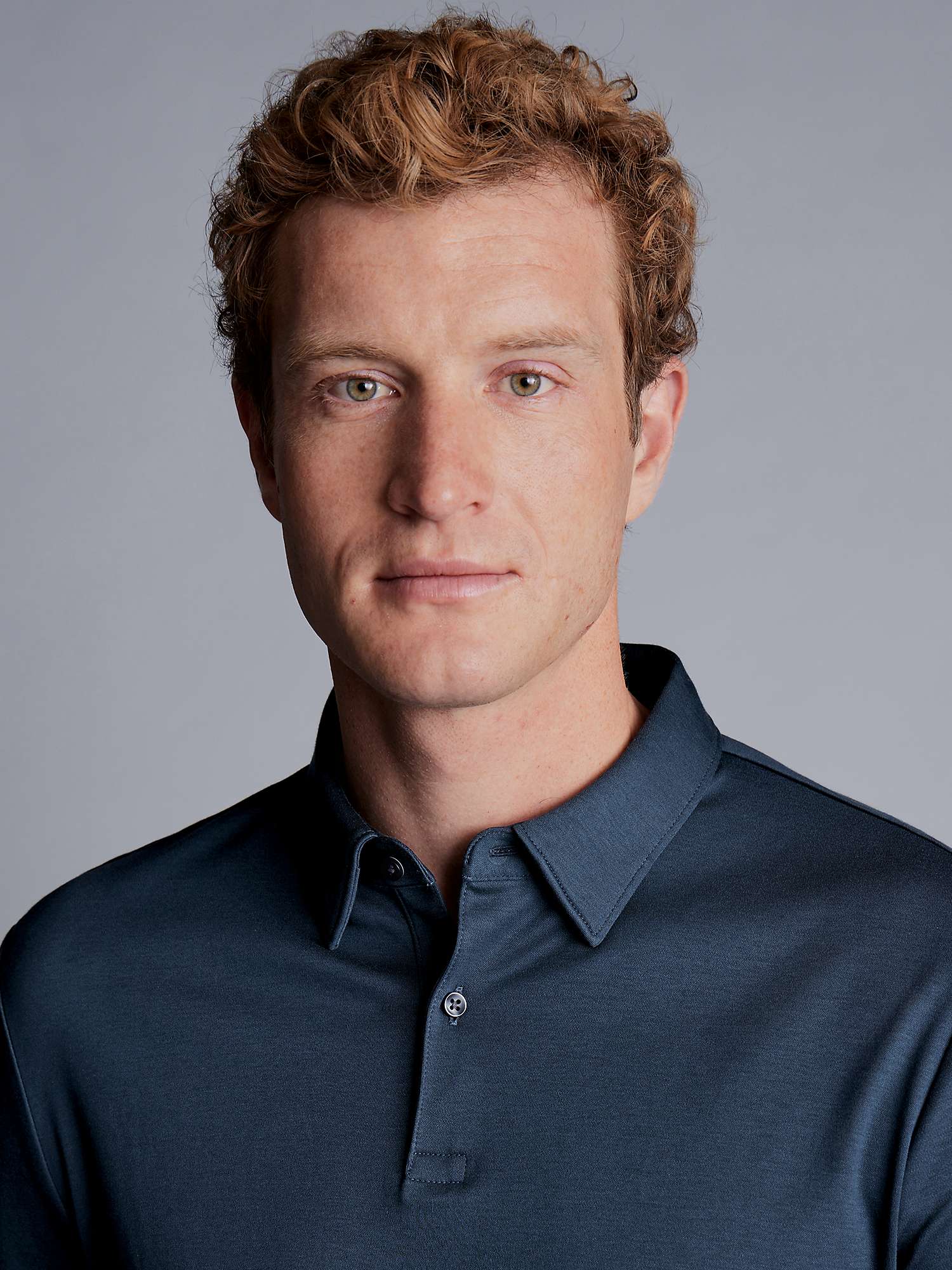 Buy Charles Tyrwhitt Long Sleeve Jersey Polo Shirt Online at johnlewis.com