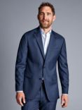 Charles Tyrwhitt Slim Fit Natural Stretch Twill Suit Jacket, Royal Blue, Royal Blue