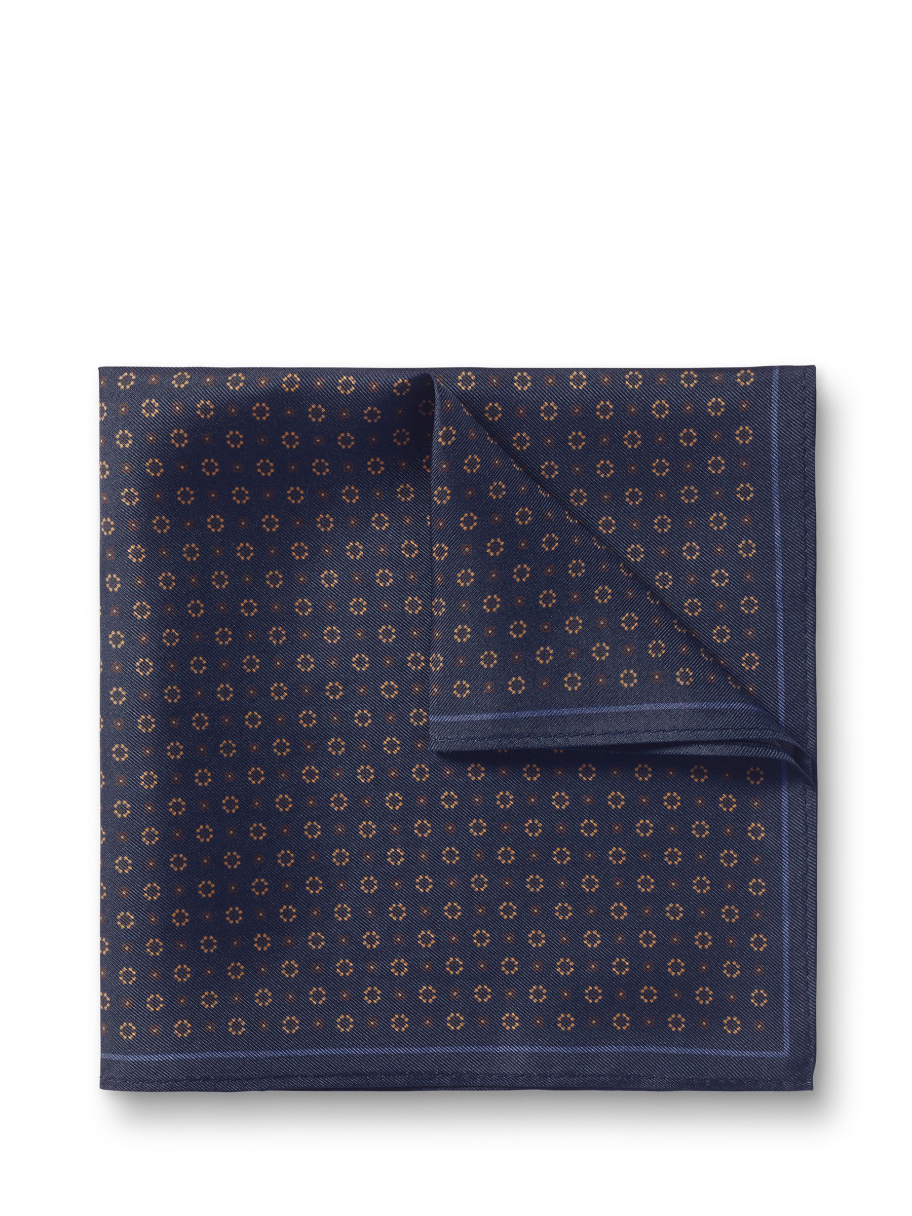 Charles Tyrwhitt Geometric Silk Pocket Square