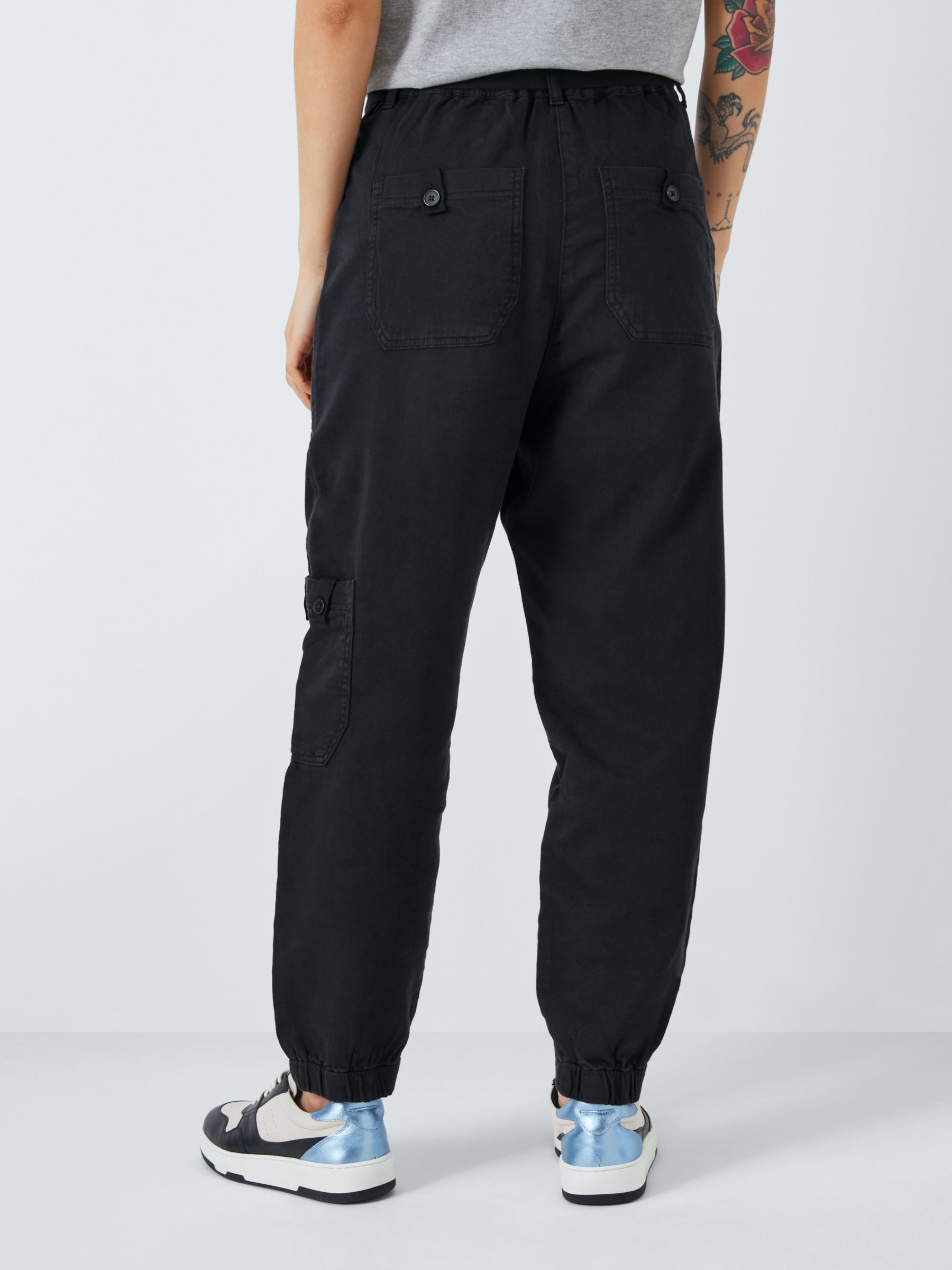 AND/OR Caitlin Cargo Trousers, Black, 6