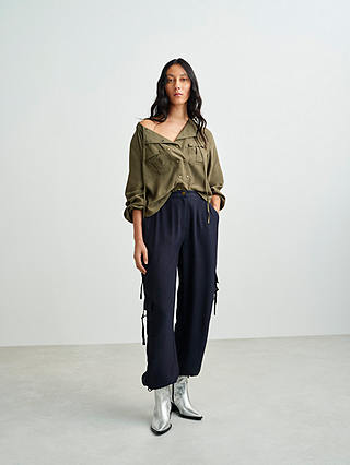 AND/OR Caitlin Cargo Trousers, Black