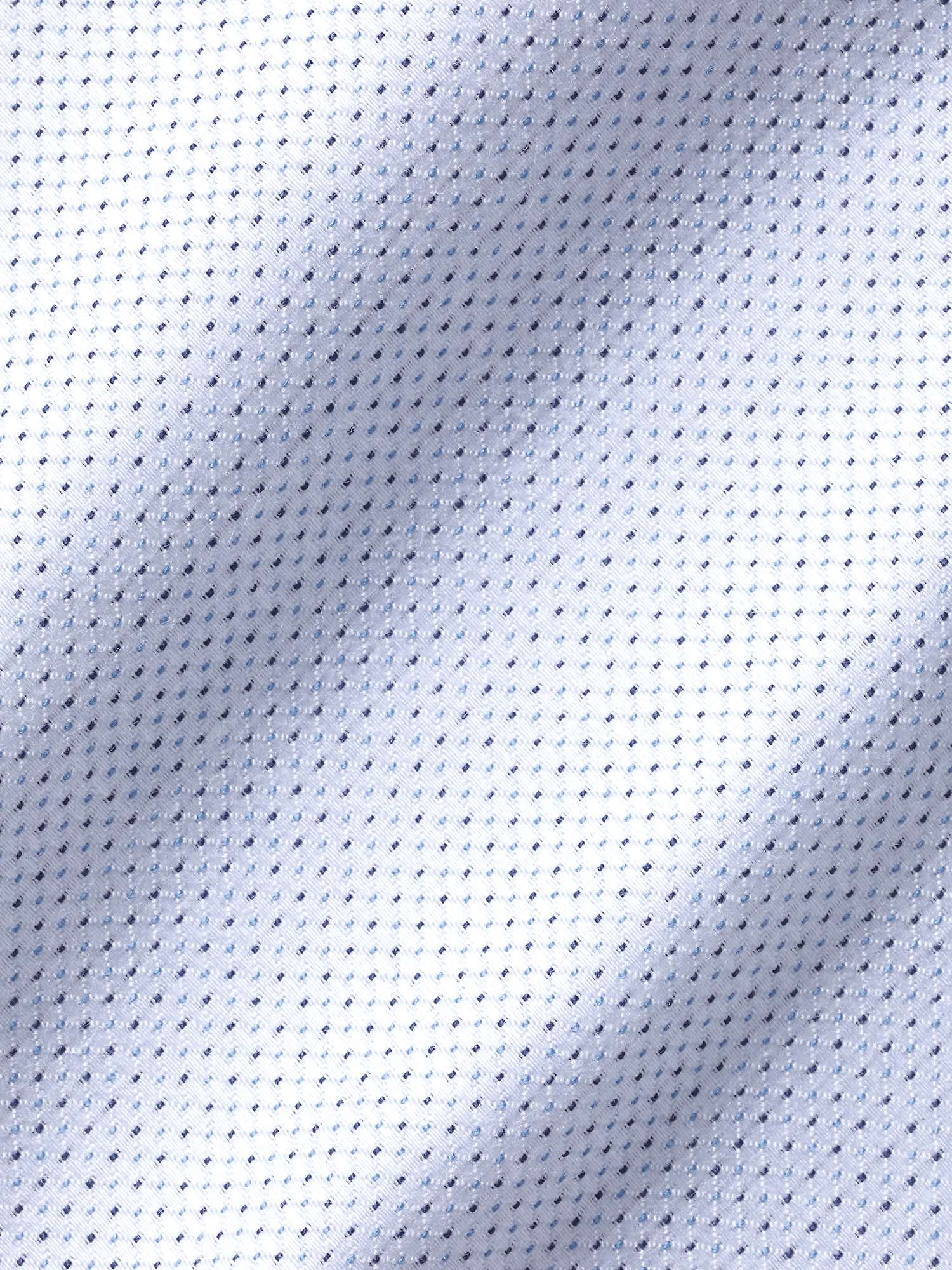 Buy Charles Tyrwhitt Dot Stretch Texture Slim Fit Shirt, White Online at johnlewis.com