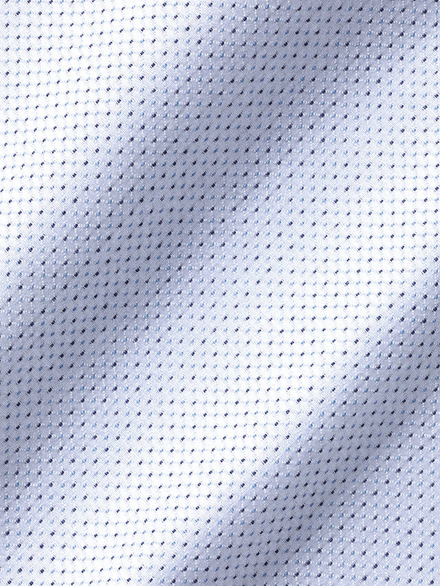 Charles Tyrwhitt Dot Stretch Texture Slim Fit Shirt, White
