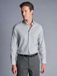Charles Tyrwhitt Grid Check Non-Iron Stretch Twill Slim Fit Shirt