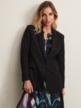 Phase Eight Neah Crepe Blazer, Black, Black