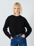 AND/OR Kimberley Cropped Wool Blend Jumper, Multi, Multi