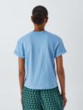 John Lewis ANYDAY Relax Pocket Tee, Bright Blue