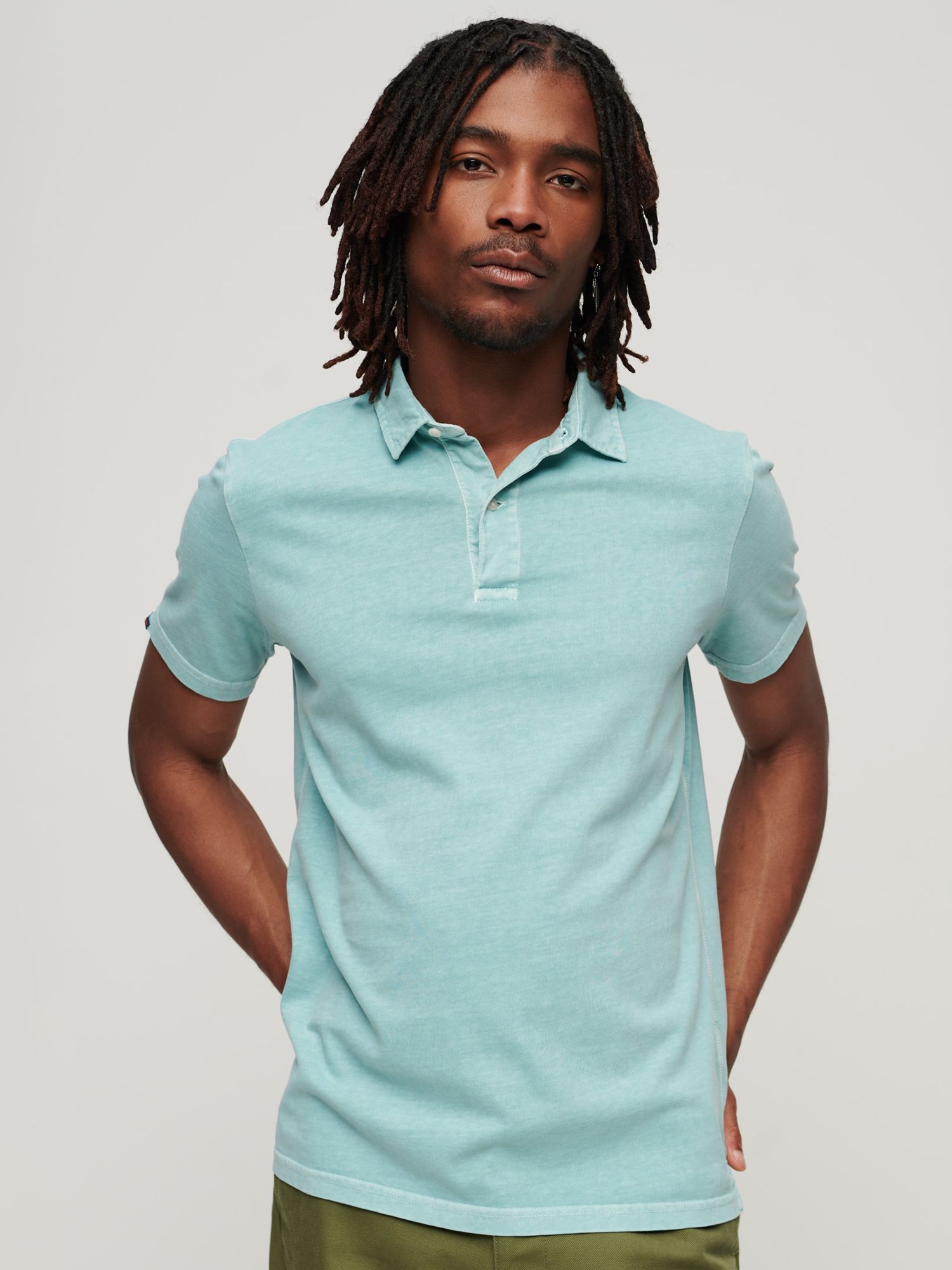 Superdry Jersey Polo Shirt at John Lewis & Partners