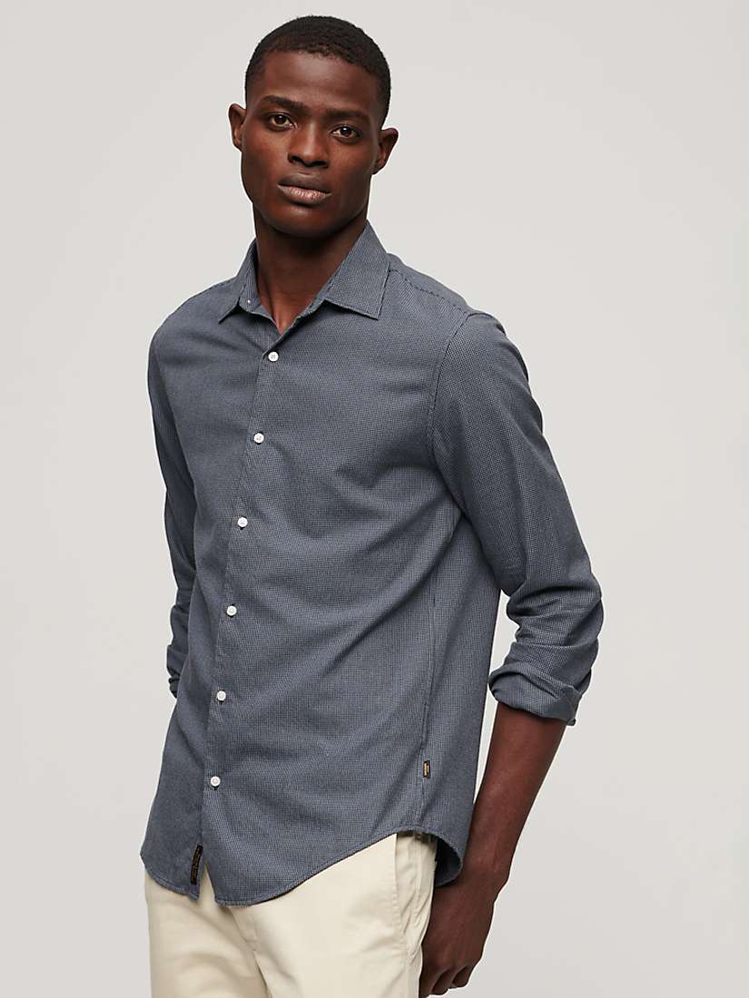Buy Superdry Long Sleeve Cotton Smart Shirt Online at johnlewis.com