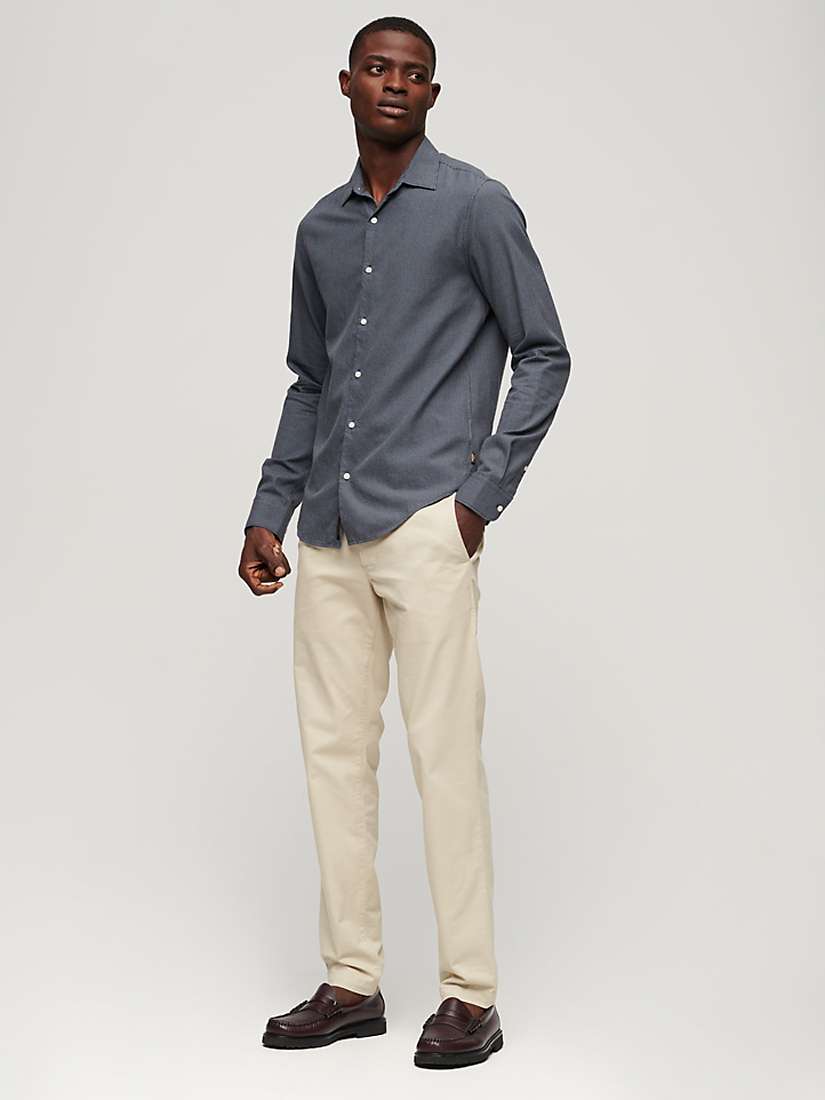 Buy Superdry Long Sleeve Cotton Smart Shirt Online at johnlewis.com