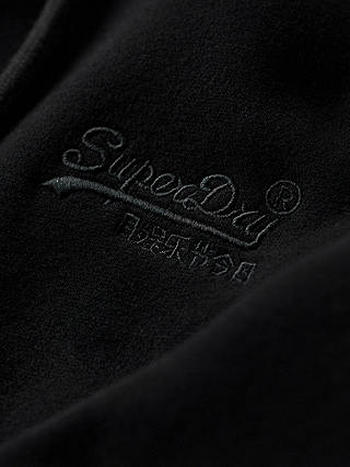 Superdry Essential Logo Zip Hoodie, Black