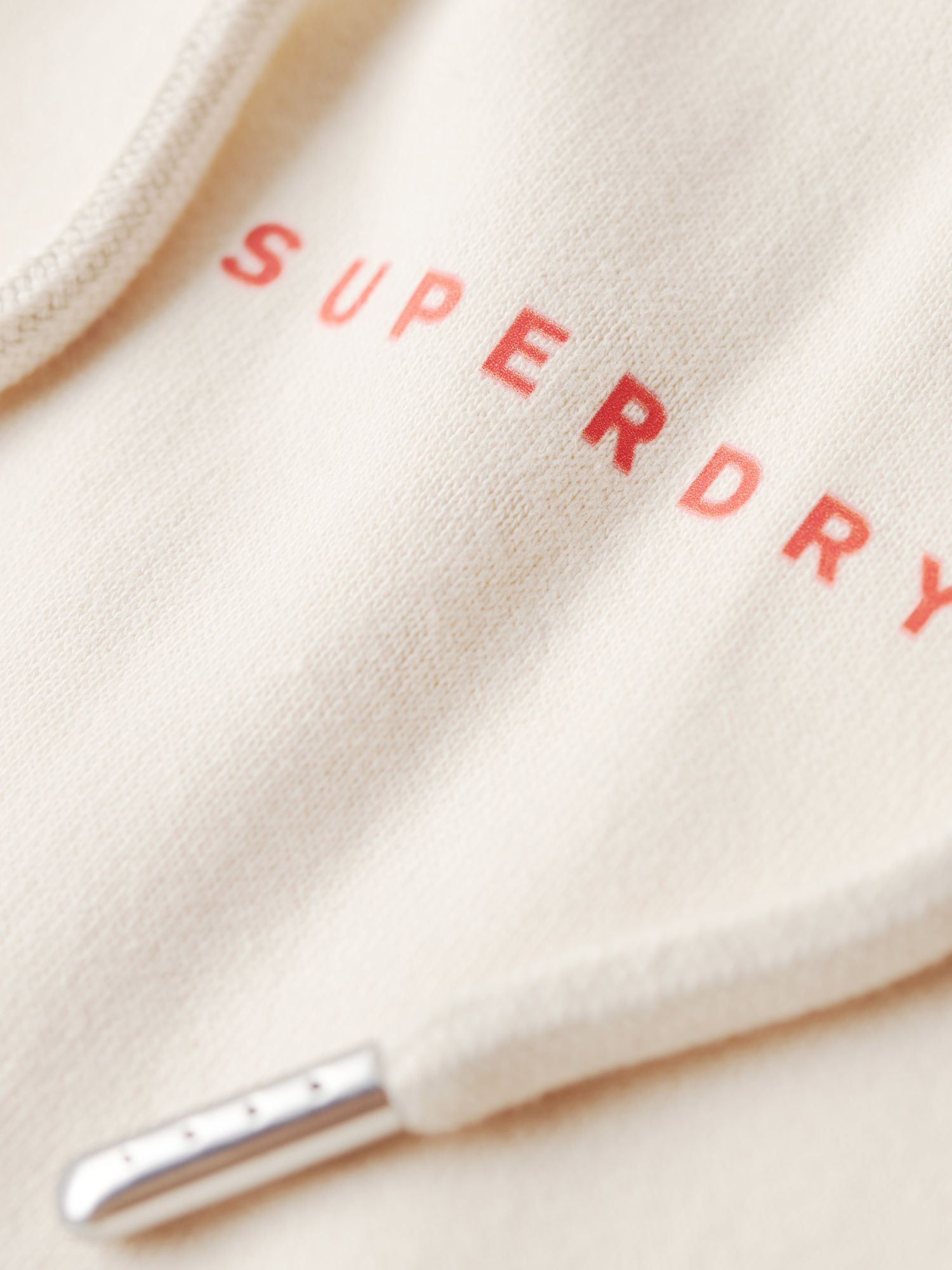 Superdry Code Surplus Logo Hoodie, Rice White, XL