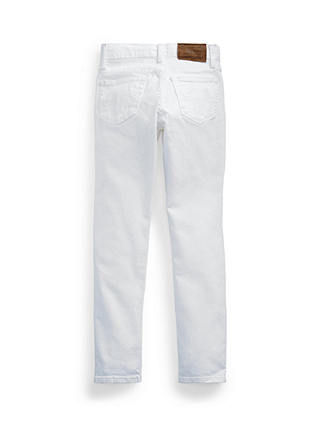 Ralph Lauren Kids' Sullivan Slim Fit Stretch Jeans, Cohen White