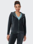 Venice Beach Jolina Cotton Blend Hoodie, Shadow Green