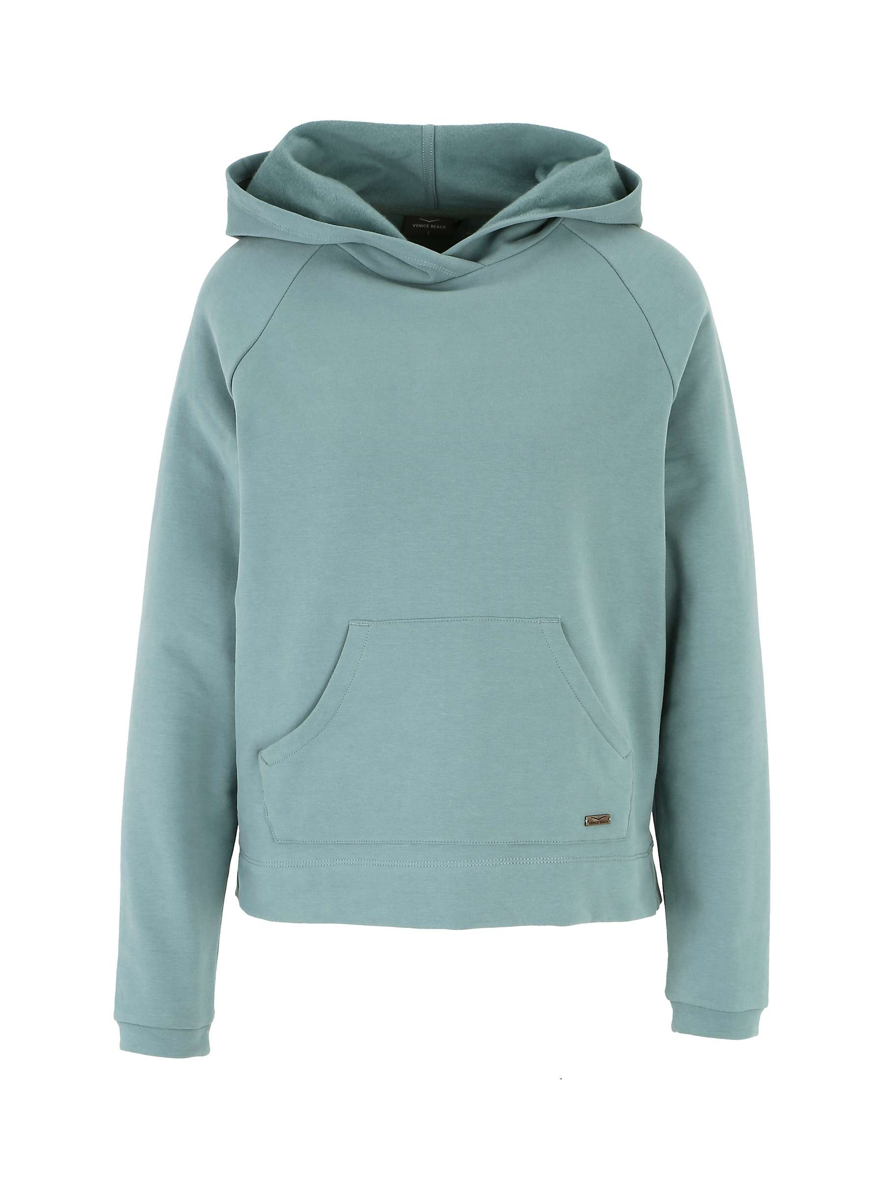 Buy Venice Beach Liyana Cotton Blend Hoodie, Agave Online at johnlewis.com