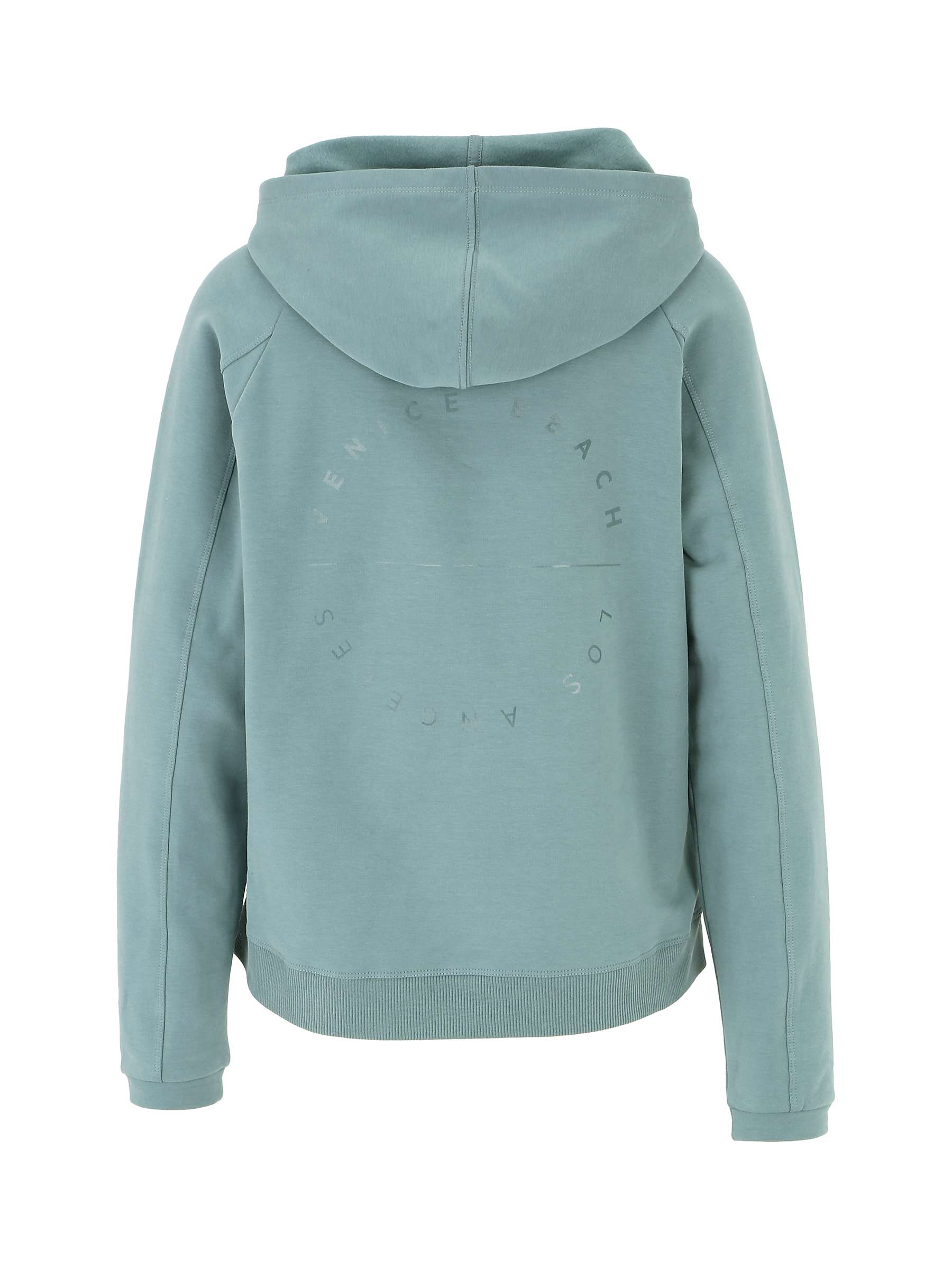 Buy Venice Beach Liyana Cotton Blend Hoodie, Agave Online at johnlewis.com