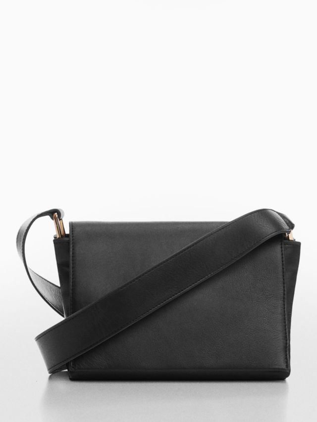 Mango Cross Body Bag, Black, One Size