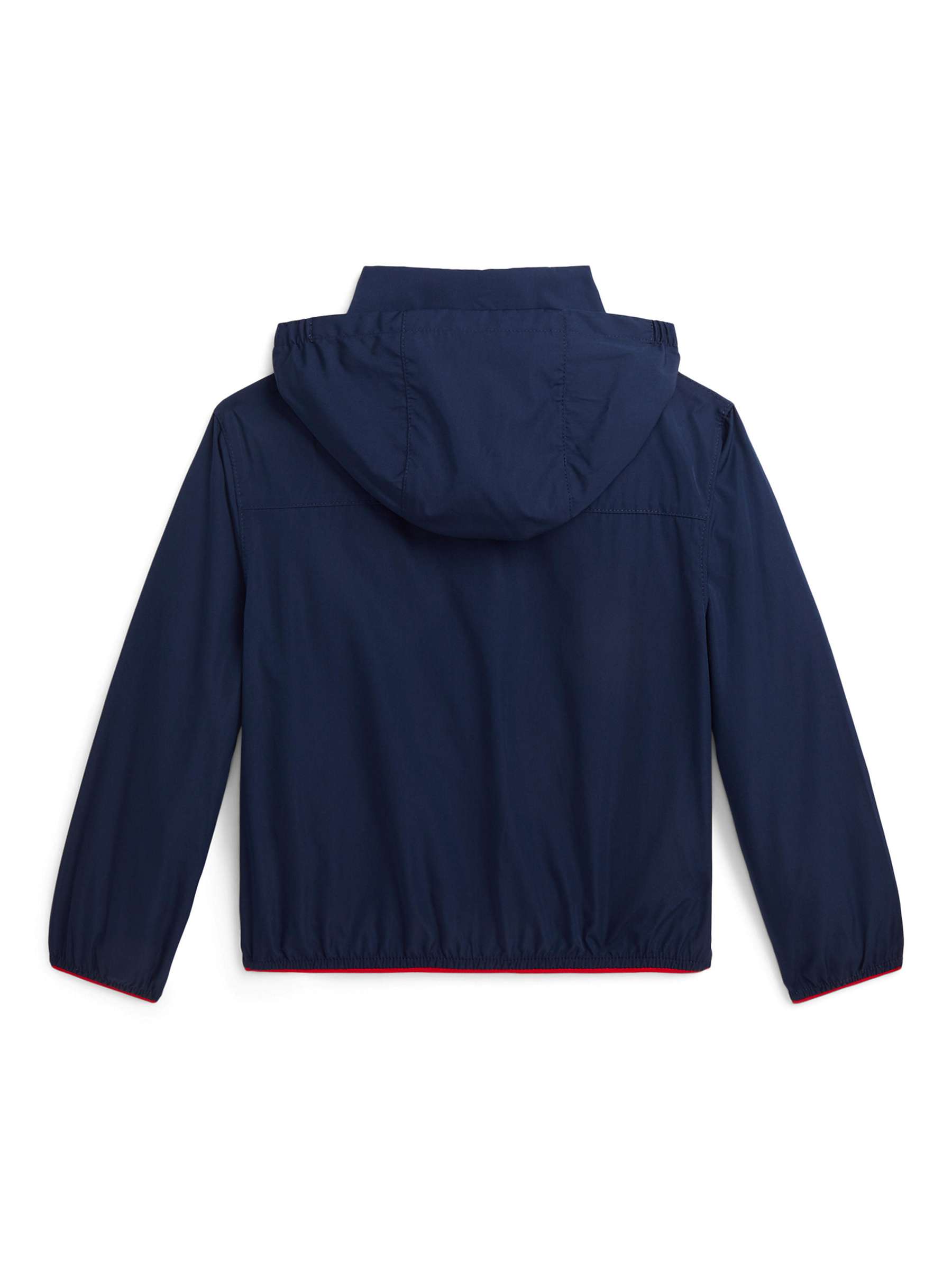 Buy Ralph Lauren Kids' Cooper Packable Water Repellant Hooded Jacket, Newport Navy Online at johnlewis.com