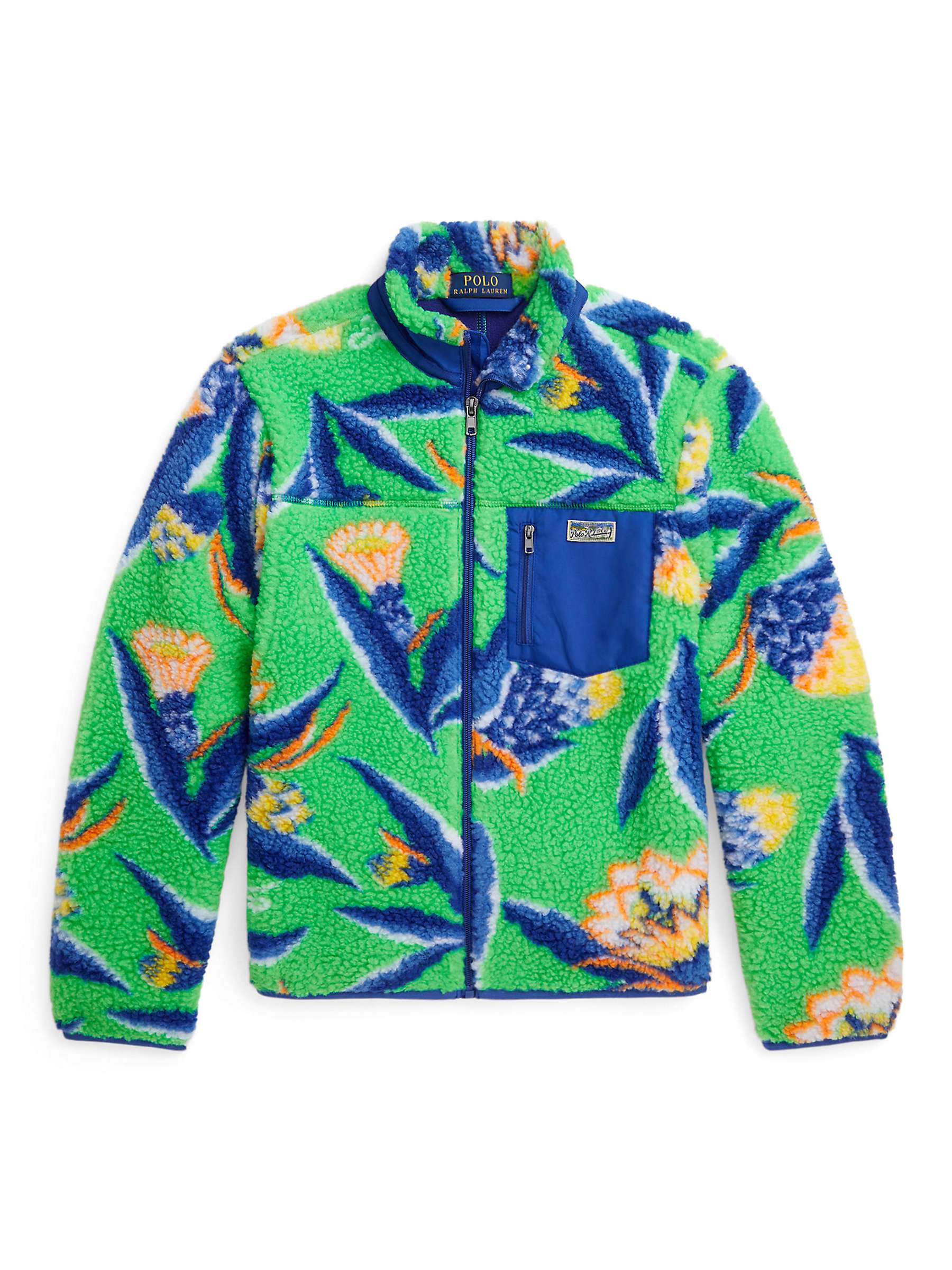 Buy Ralph Lauren Kids' Full Zip Jacket, Multi Online at johnlewis.com
